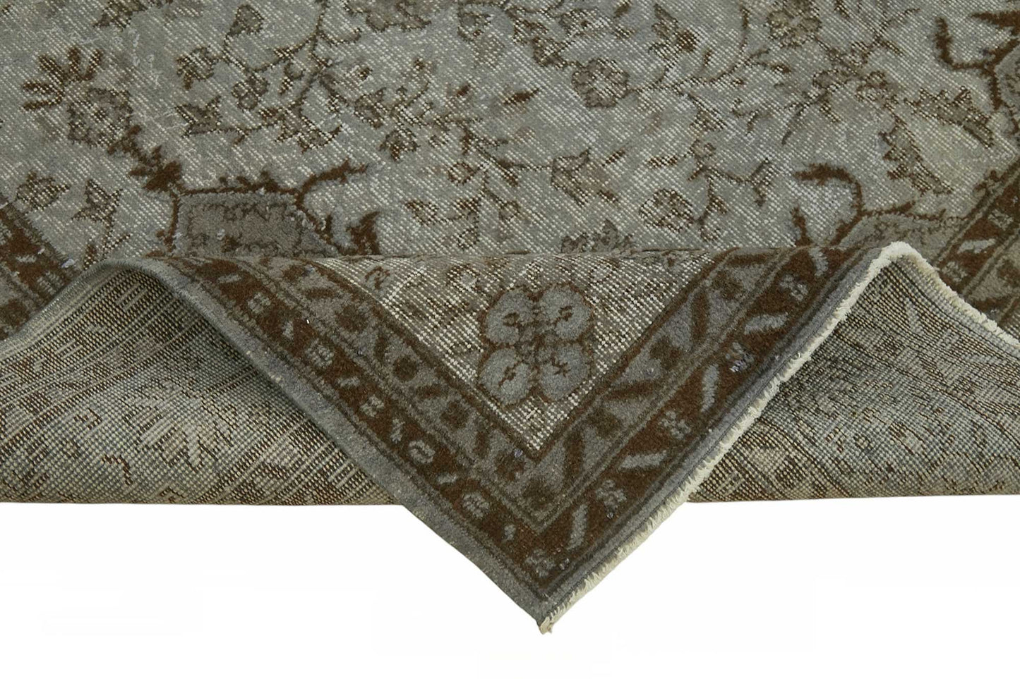 6x10 Grey Over-dyed Rug - 49335