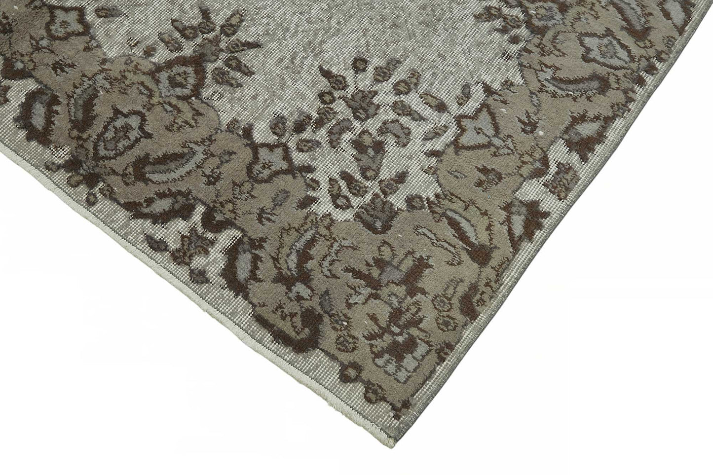 5x9 Grey Over-dyed Rug - 49337