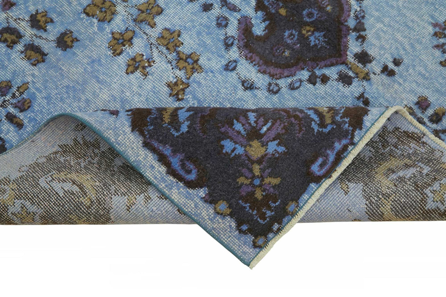 6x10 Blue Over-dyed Rug - 49339
