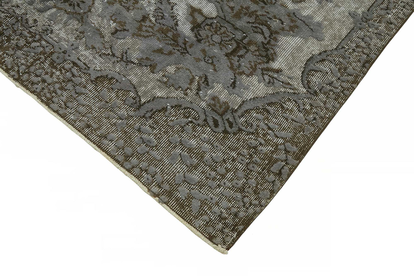 5x9 Grey Over-dyed Rug - 49340