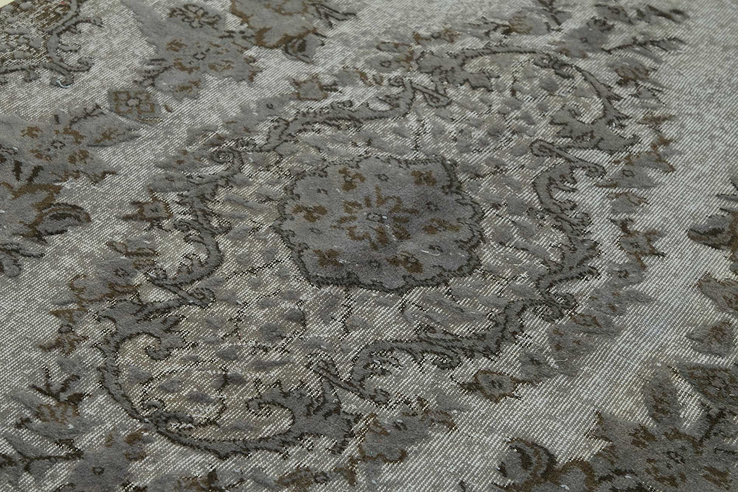 5x9 Grey Over-dyed Rug - 49340