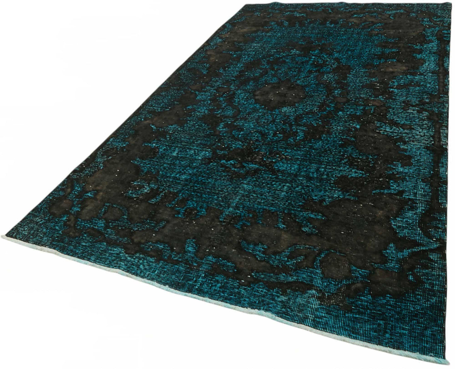 5x11 Black Over-dyed Rug - 49356