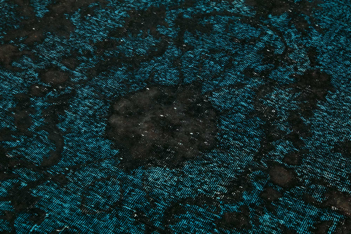 5x11 Black Over-dyed Rug - 49356