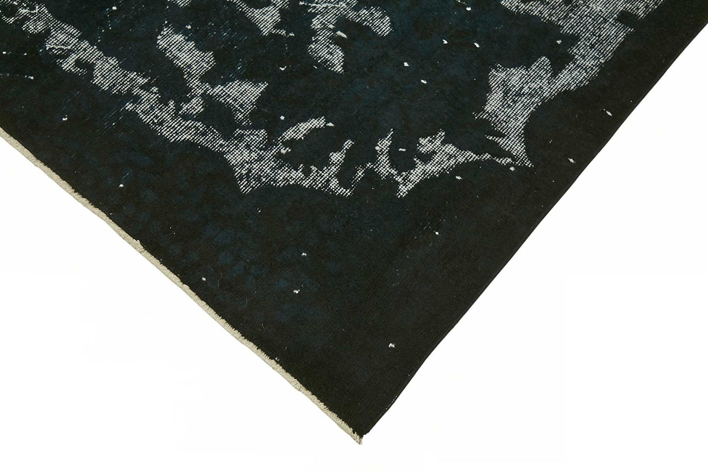 5x9 Black Over-dyed Rug - 49358
