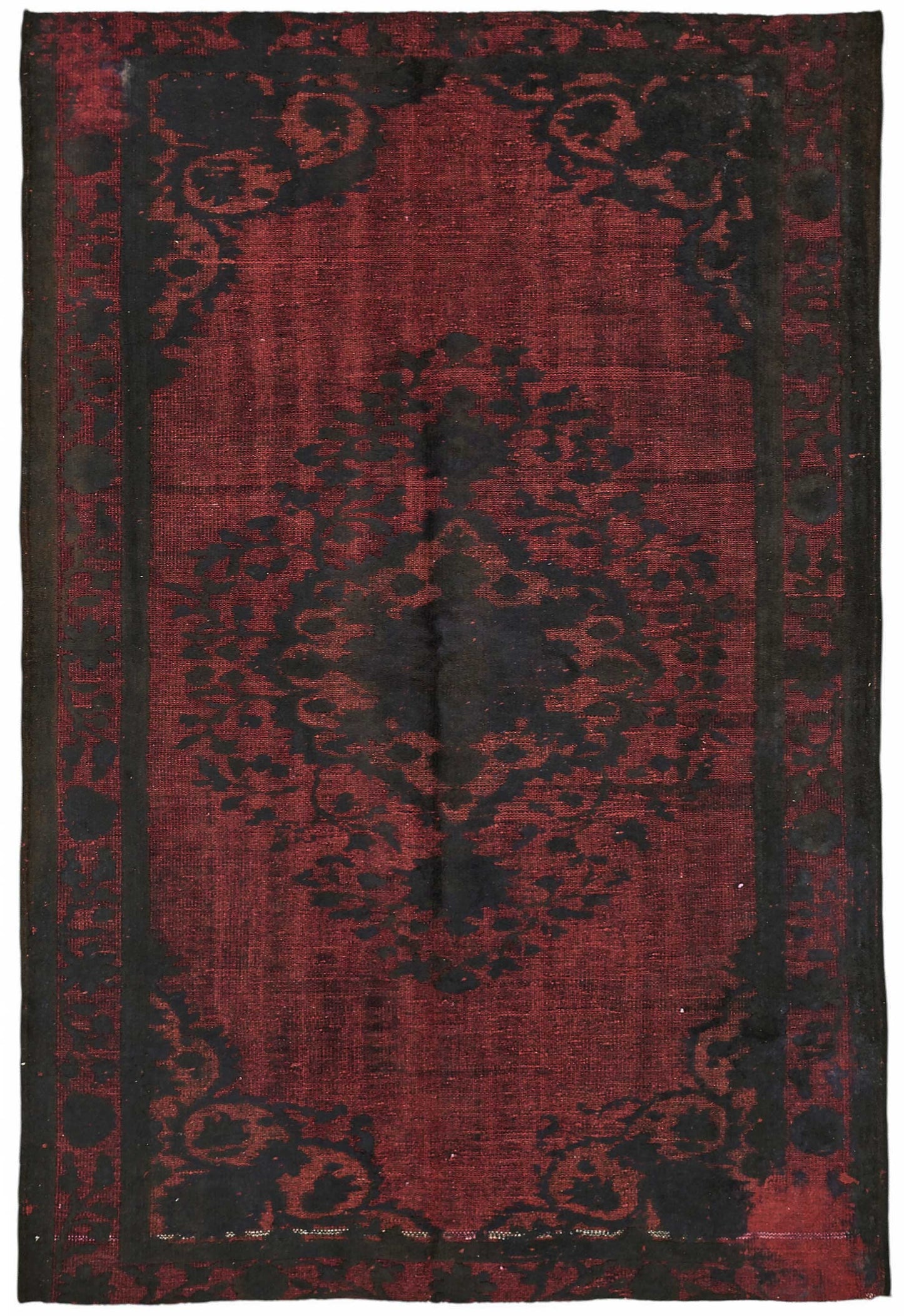 6x10 Red Over-dyed Rug - 49359