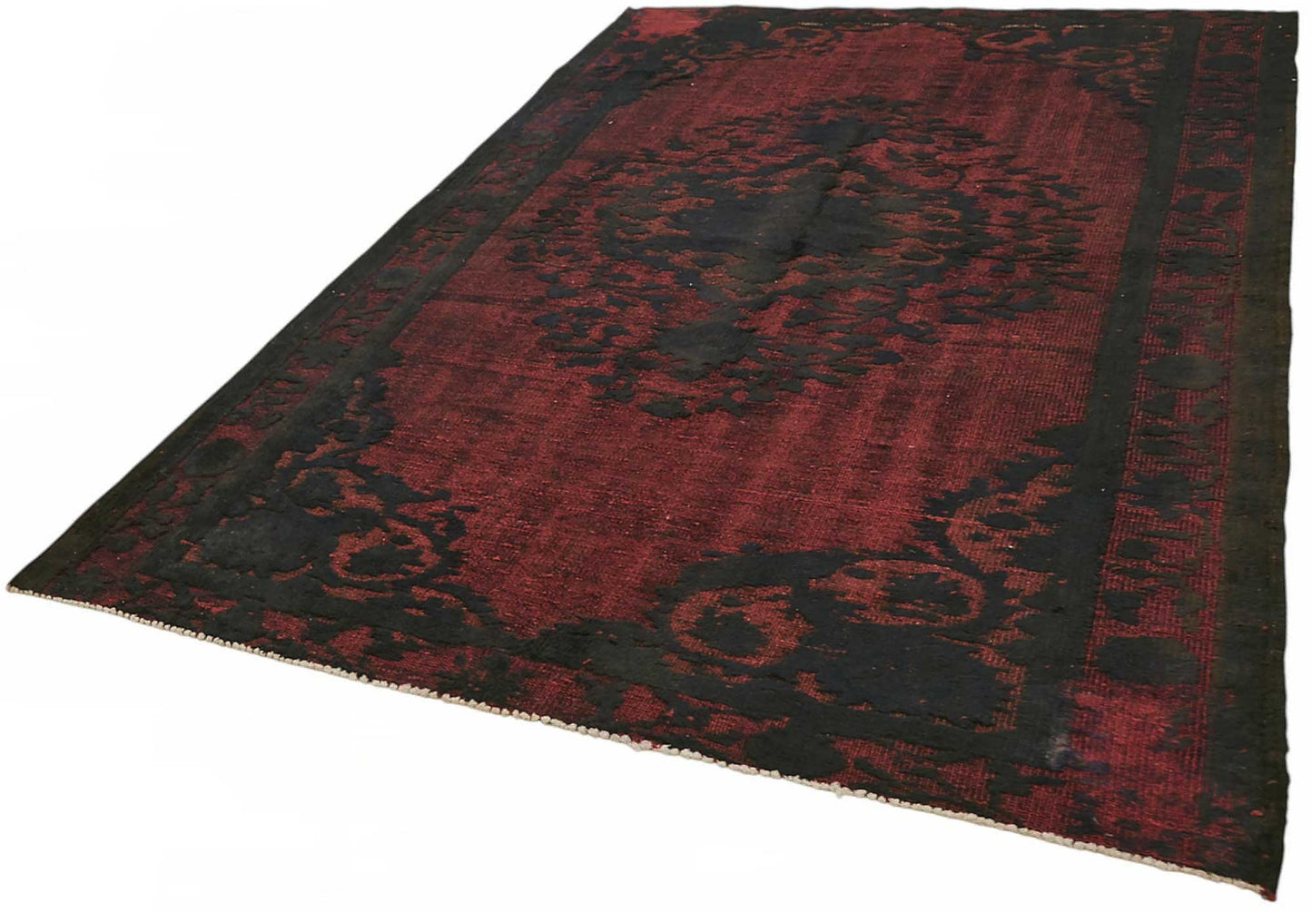 6x10 Red Over-dyed Rug - 49359