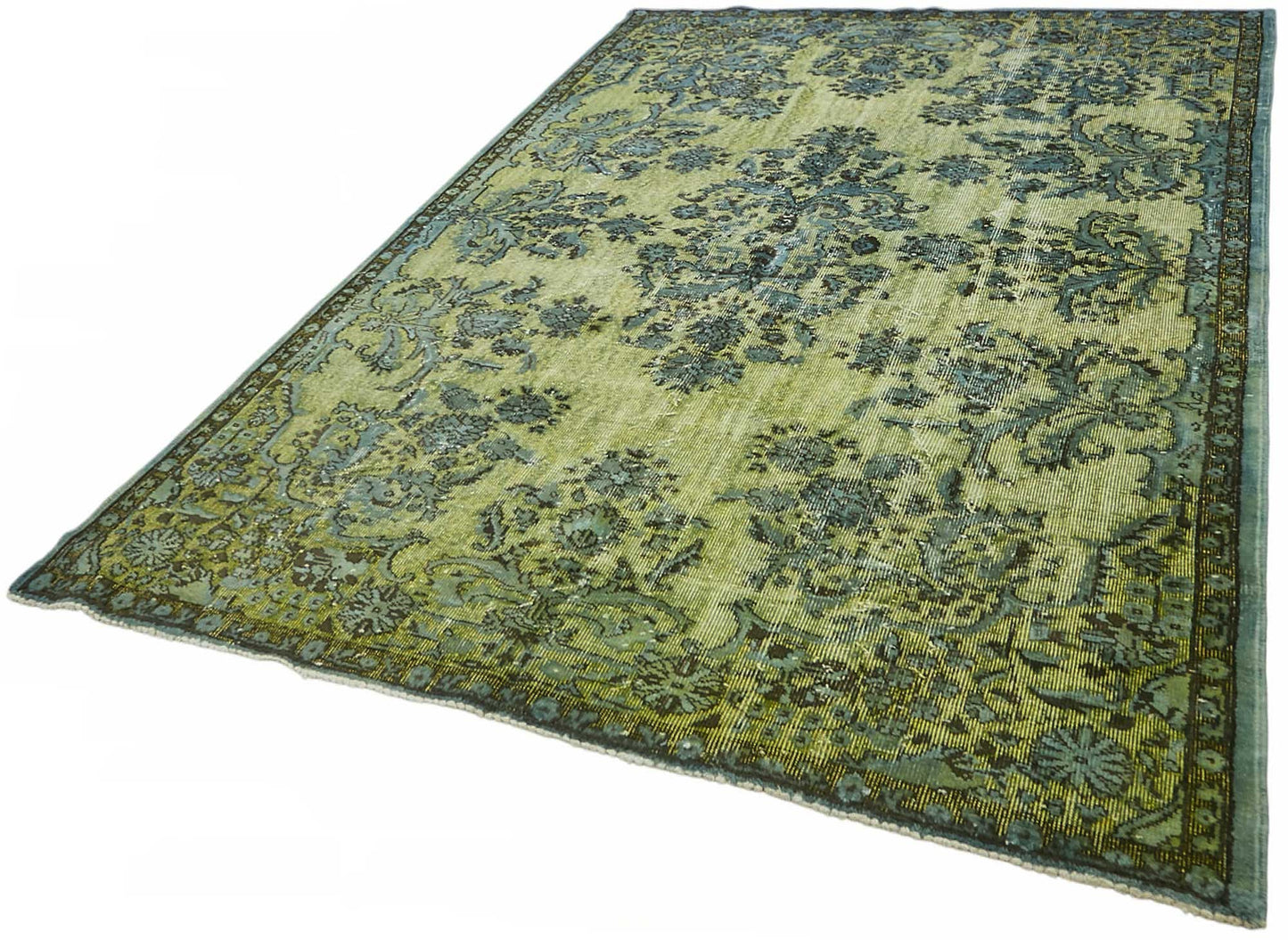 6x9 Yellow Over-dyed Rug - 49361