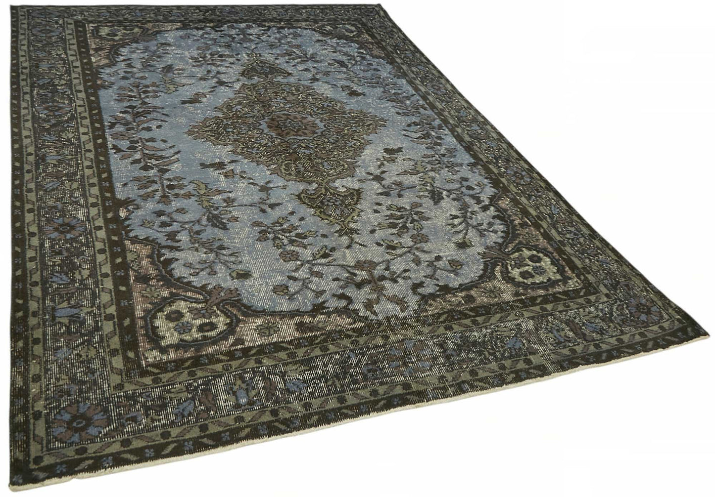 6x9 Grey Over-dyed Rug - 49365