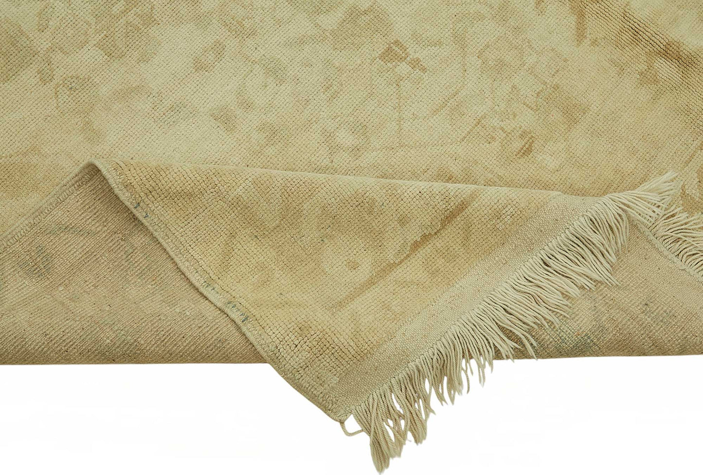 6x9 Beige Vintage Anatolian Rug - 49389