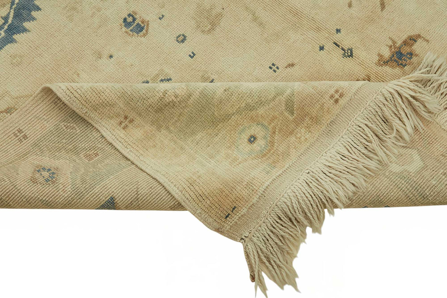 6x9 Beige Vintage Anatolian Rug - 49394