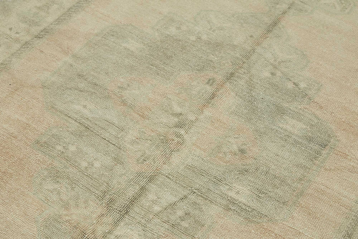 5x11 Beige Vintage Anatolian Rug - 49401