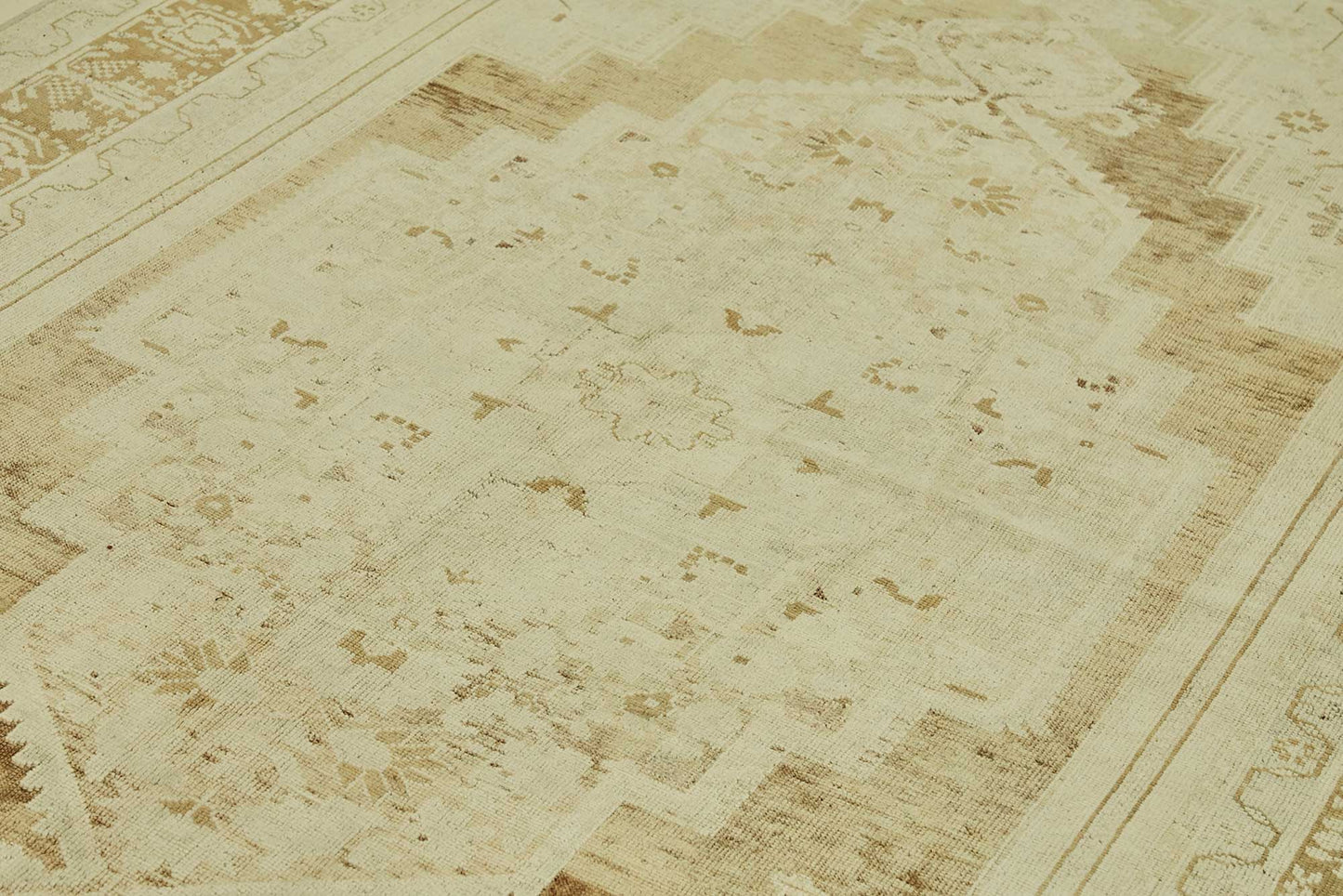 7x12 Beige Vintage Anatolian Rug - 49433