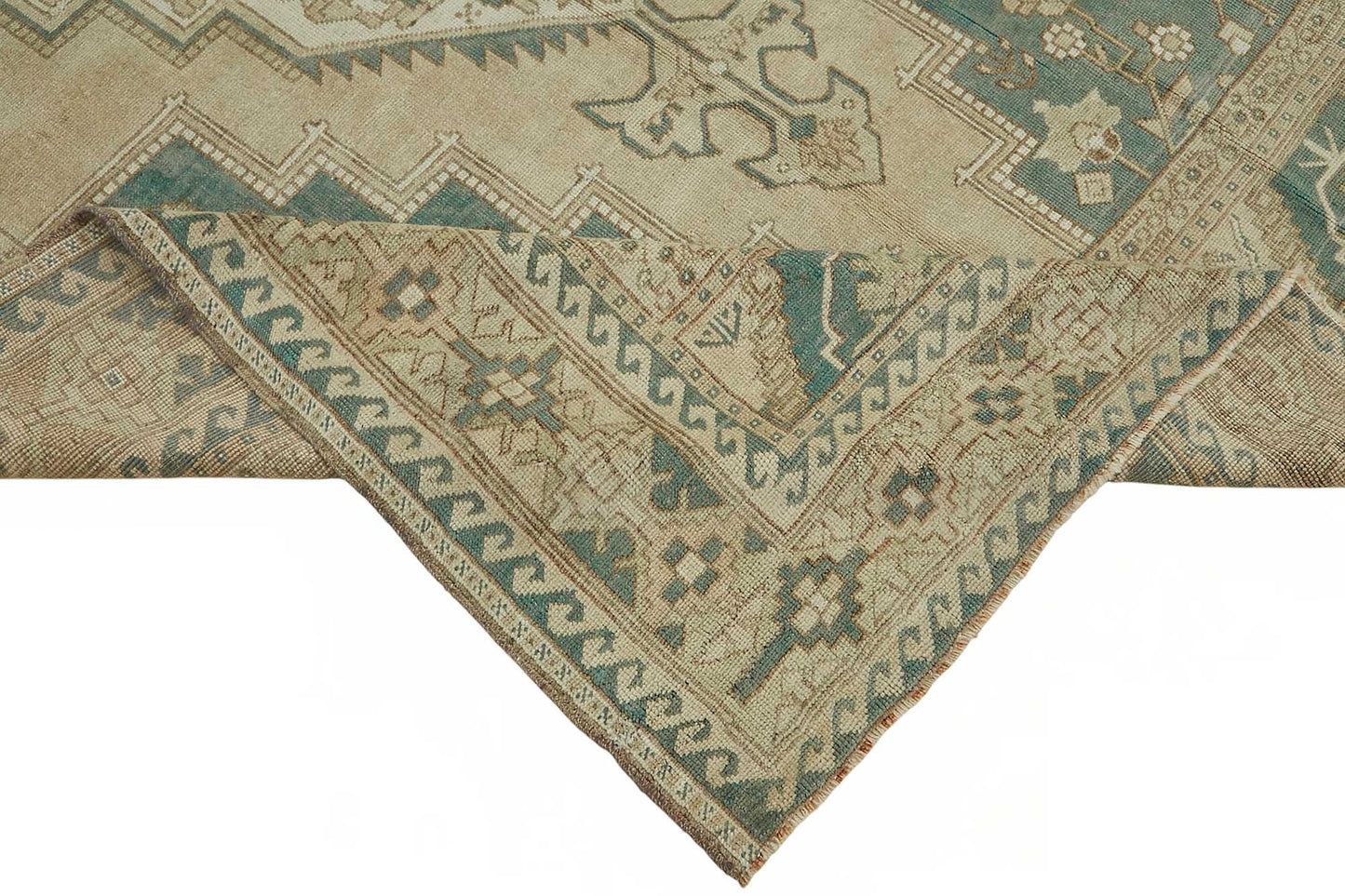 6x12 Beige Vintage Anatolian Rug - 49435