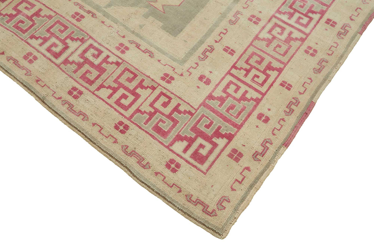 7x10 Beige Vintage Large Area Rug - 49441