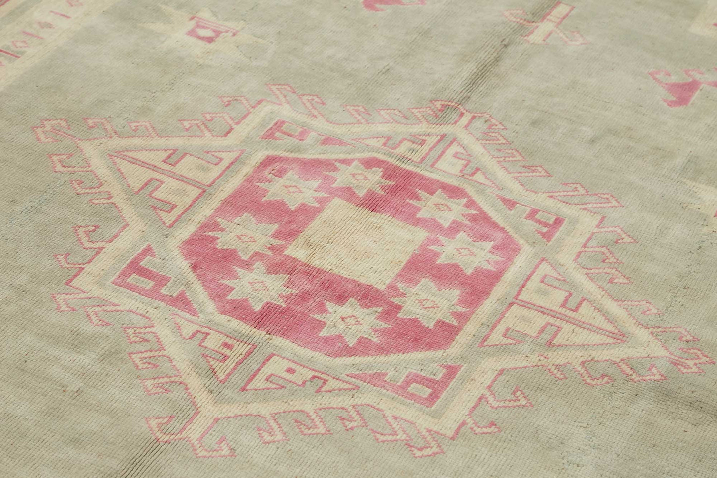 7x10 Beige Vintage Large Area Rug - 49441