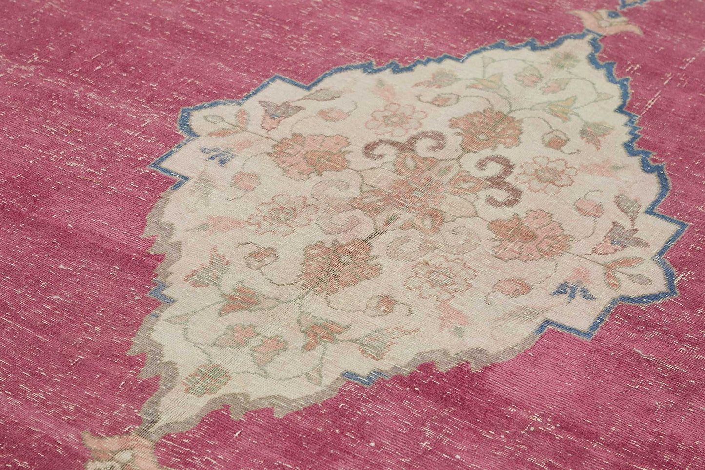 8x14 Beige Vintage Large Area Rug - 49443