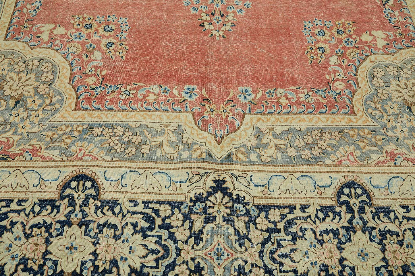 10x13 Hand-knotted Vintage Rug - 49451