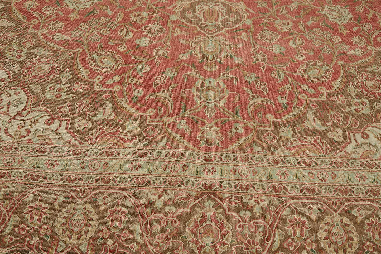 10x13 Hand-knotted Vintage Rug - 49452