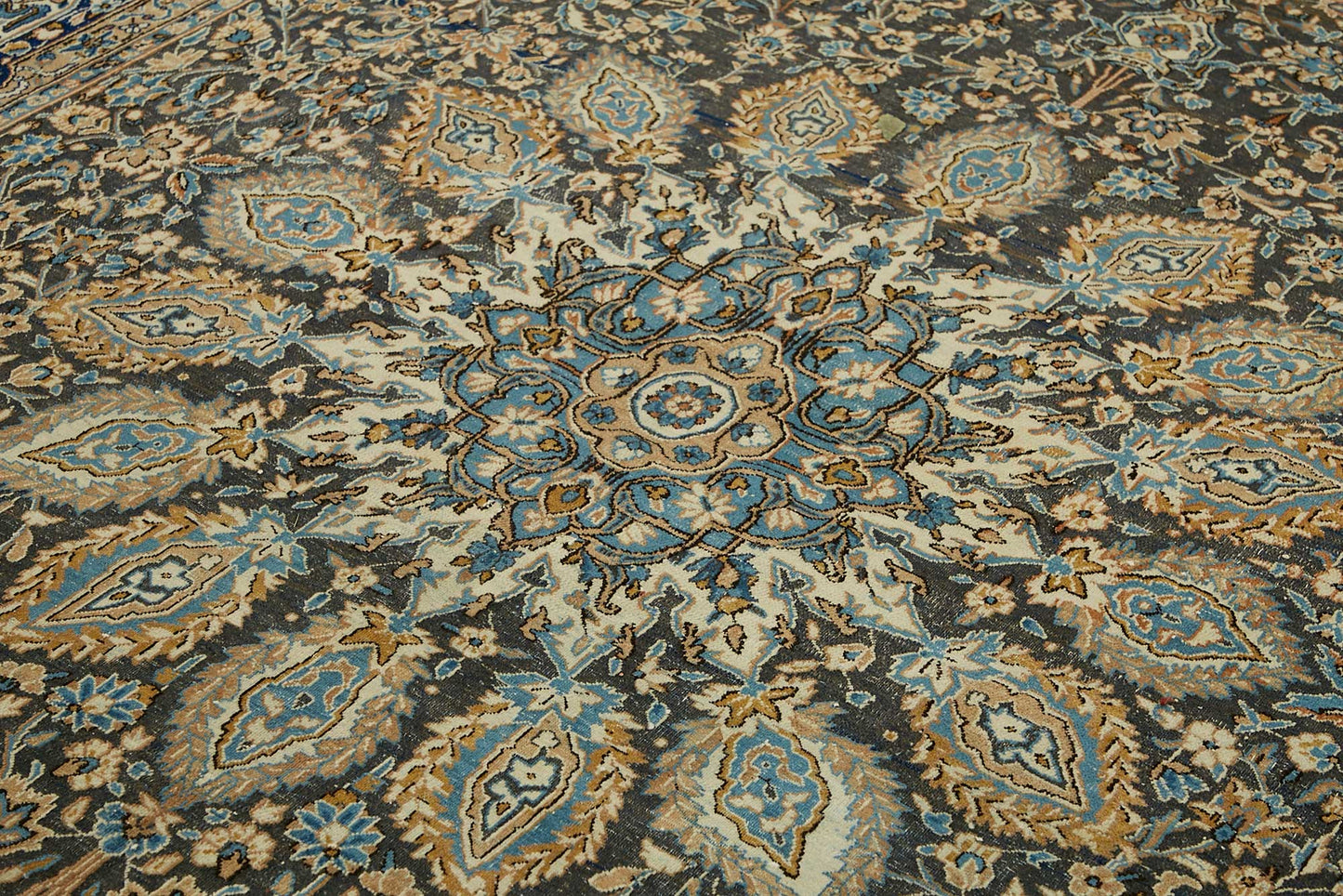 9x12 Hand-knotted Vintage Rug - 49453