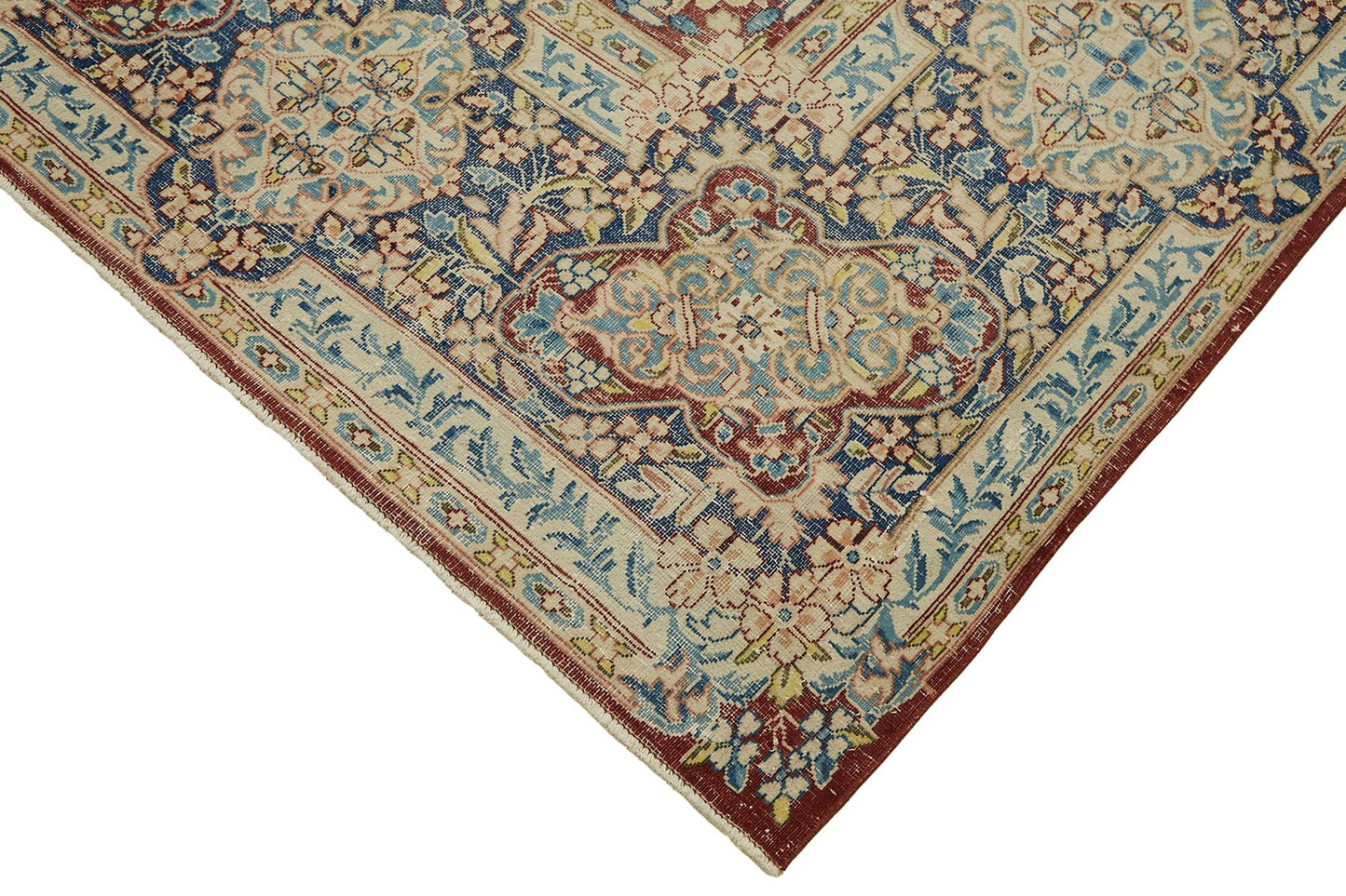 9x13 Hand-knotted Vintage Rug - 49454