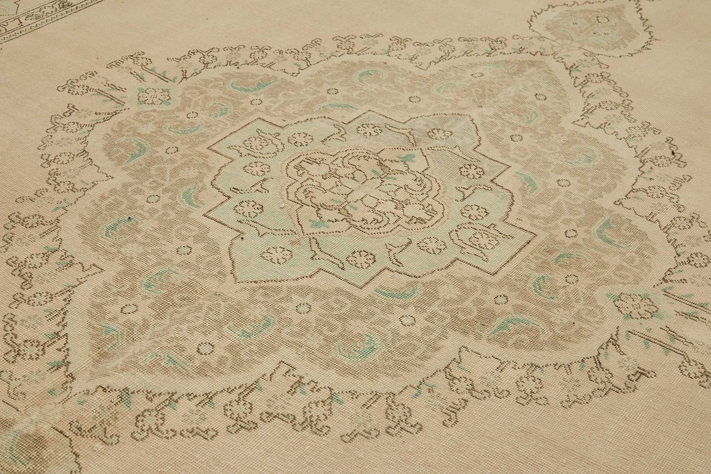 9x13 Hand-knotted Vintage Rug - 49455
