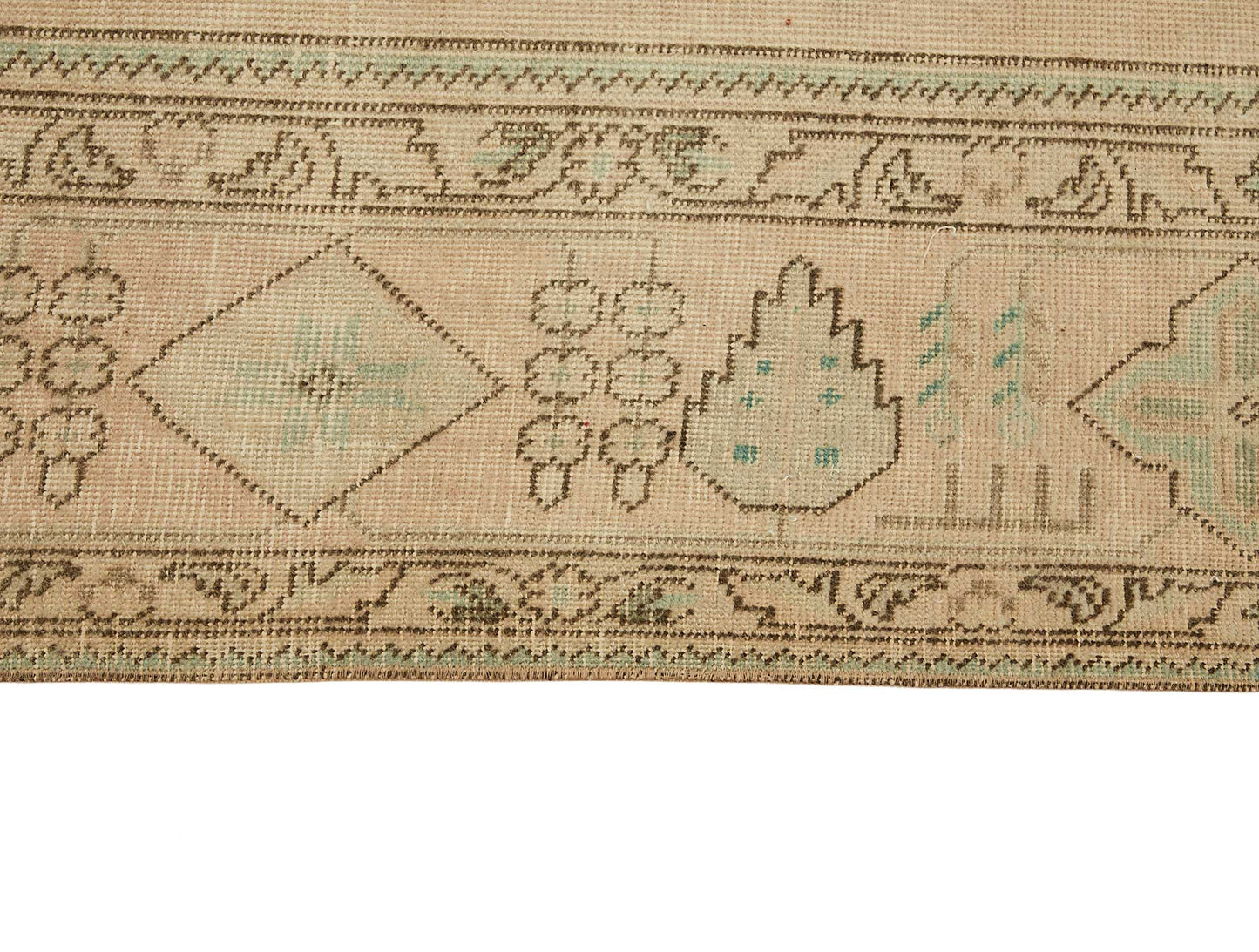 9x13 Hand-knotted Vintage Rug - 49455