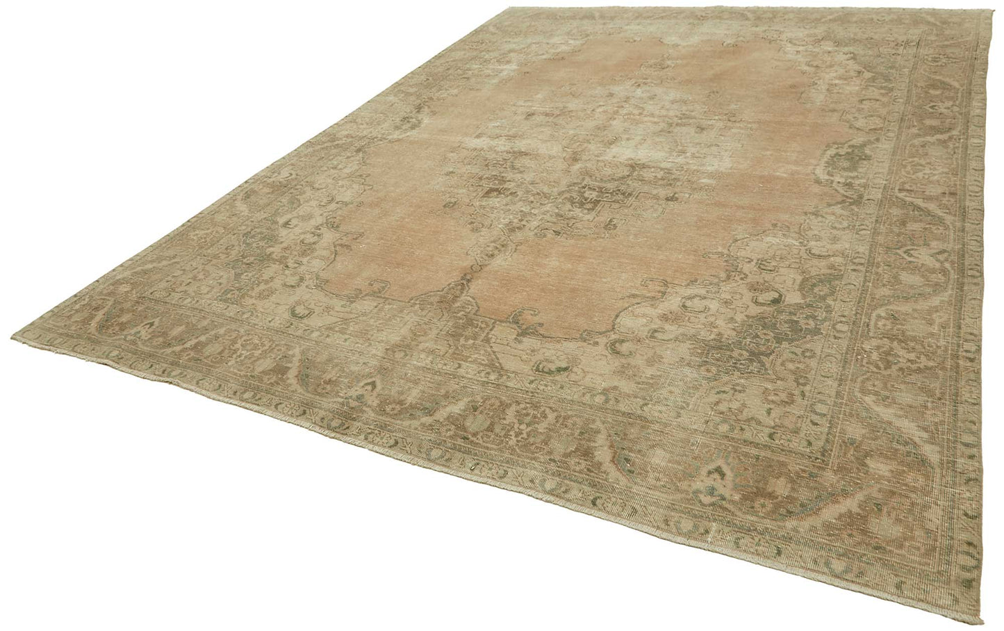 10x13 Hand-knotted Vintage Rug - 49456