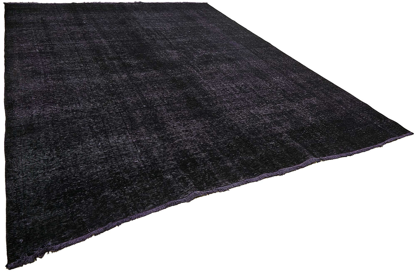 9x12 Black Overdyed Area Rug - 49481