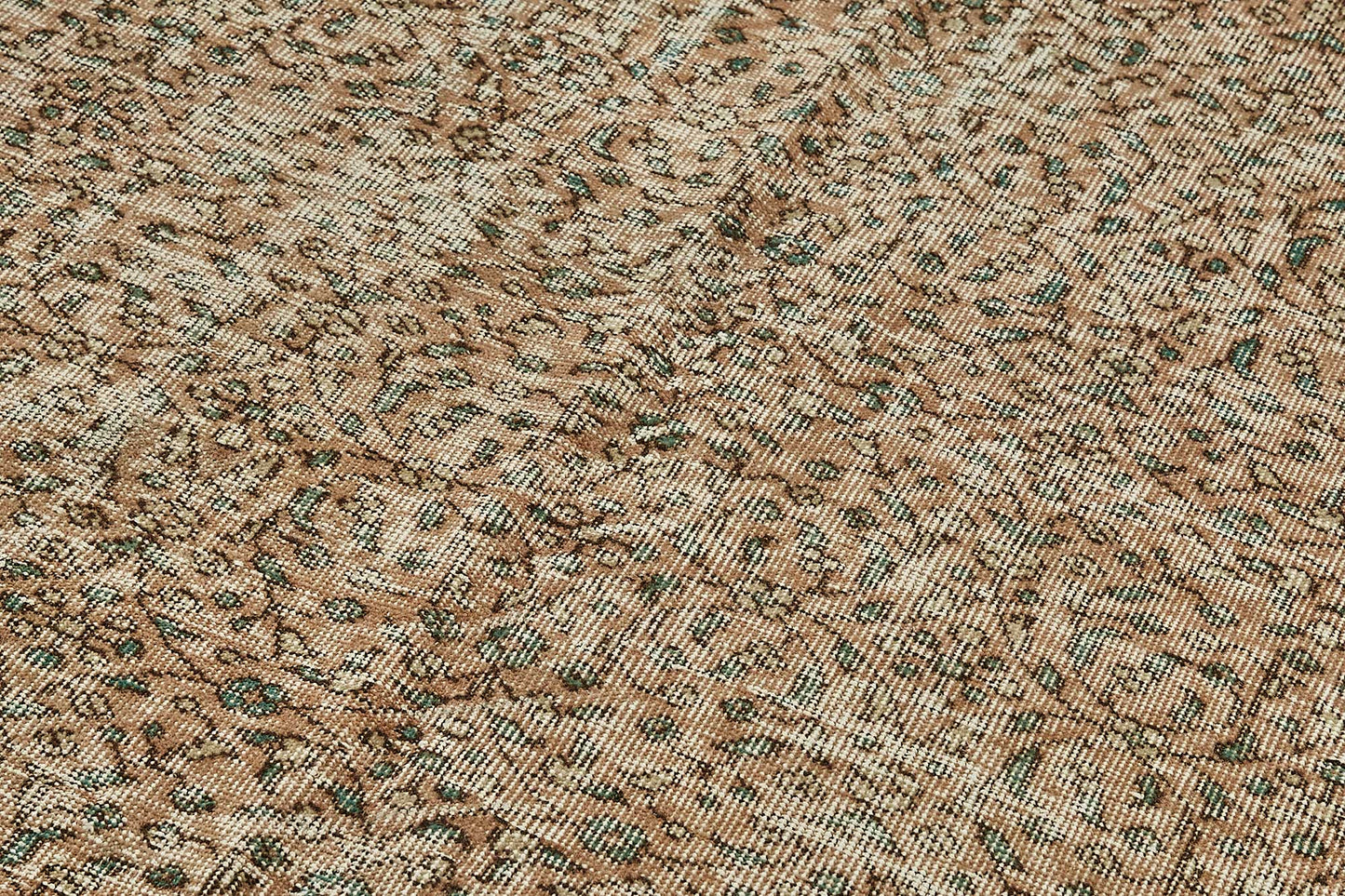 7x10 Hand-Knotted Turkish Vintage Rug - 49672