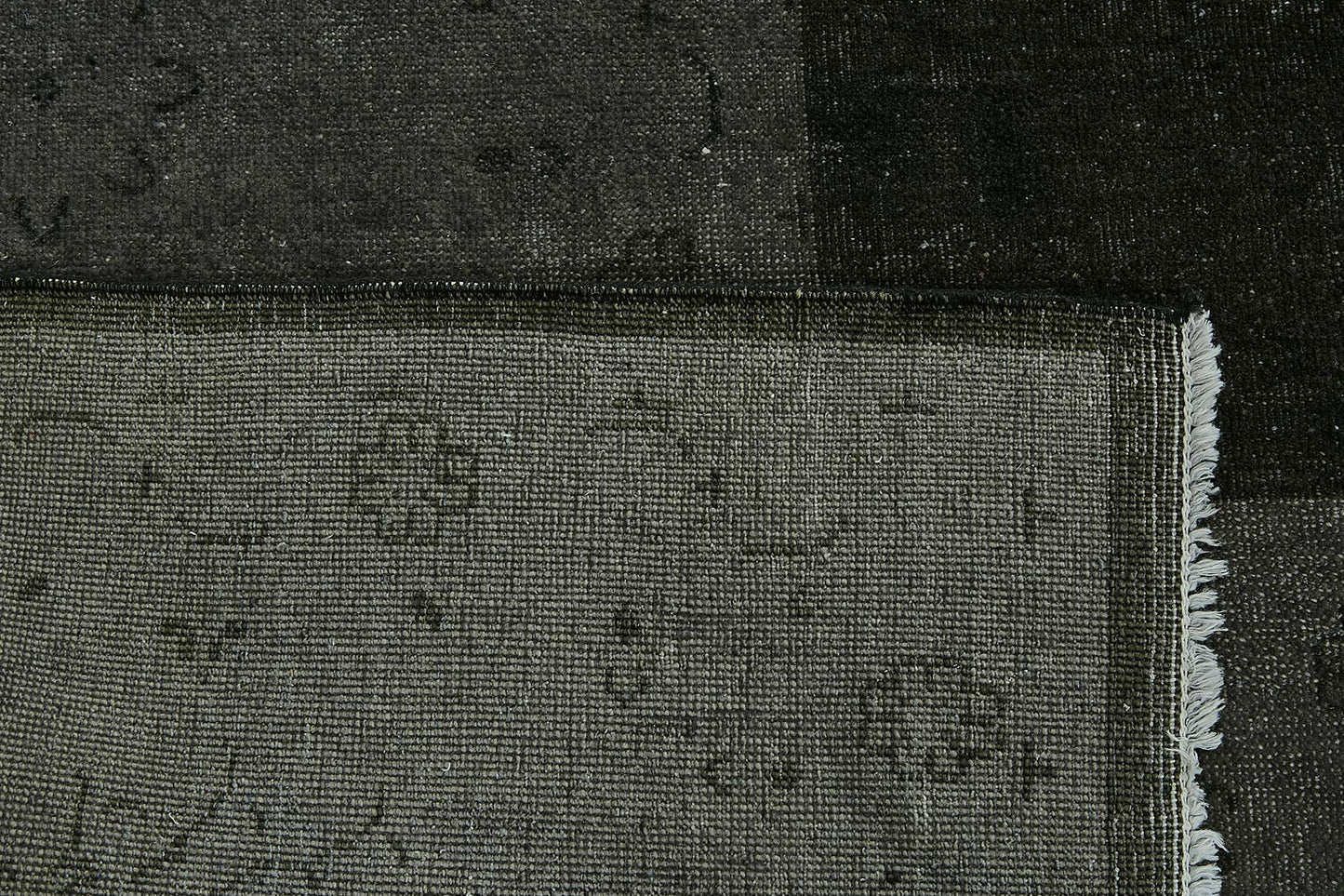 14x14 Grey Overdyed Area Rug - 49687