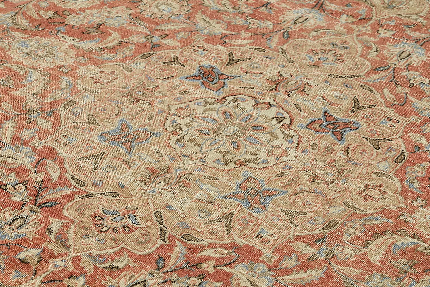 9x13 Beige Vintage Large Area Rug - 49709