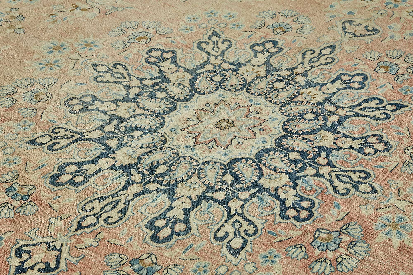 10x13 Beige Vintage Large Area Rug - 49711