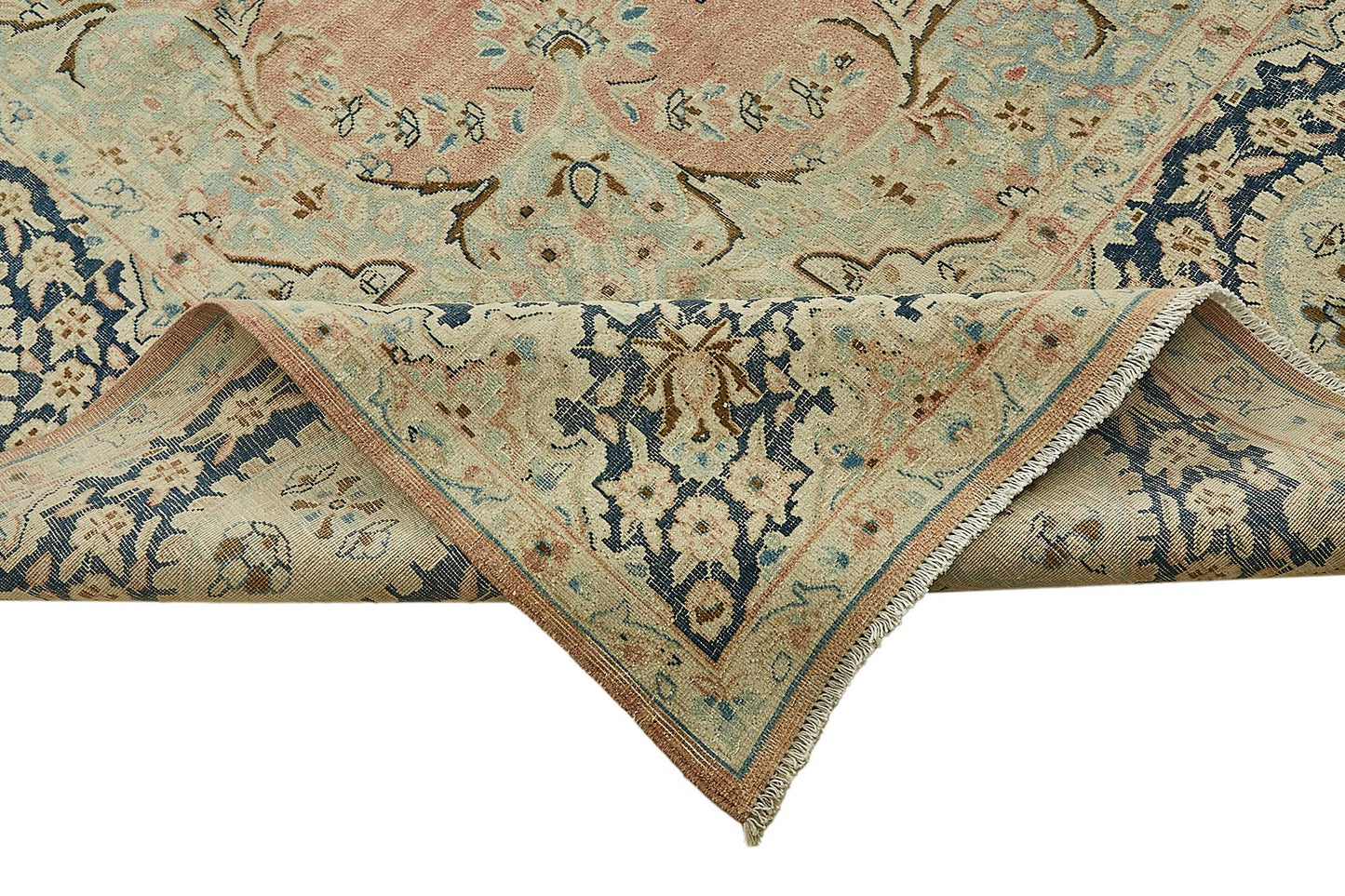 10x13 Beige Vintage Large Area Rug - 49711