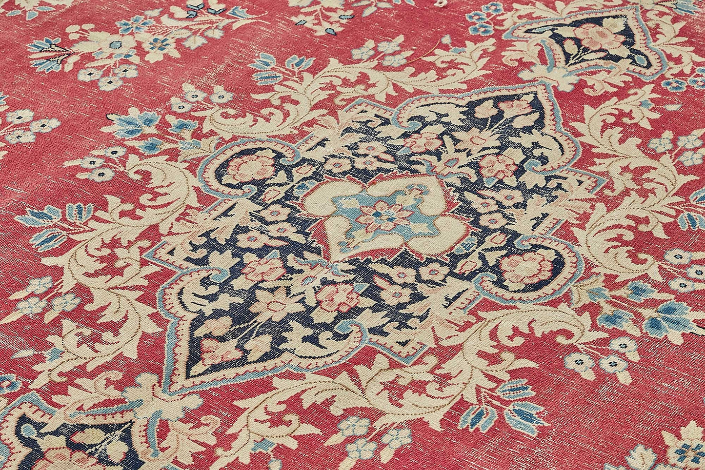 10x13 Beige Vintage Large Area Rug - 49712