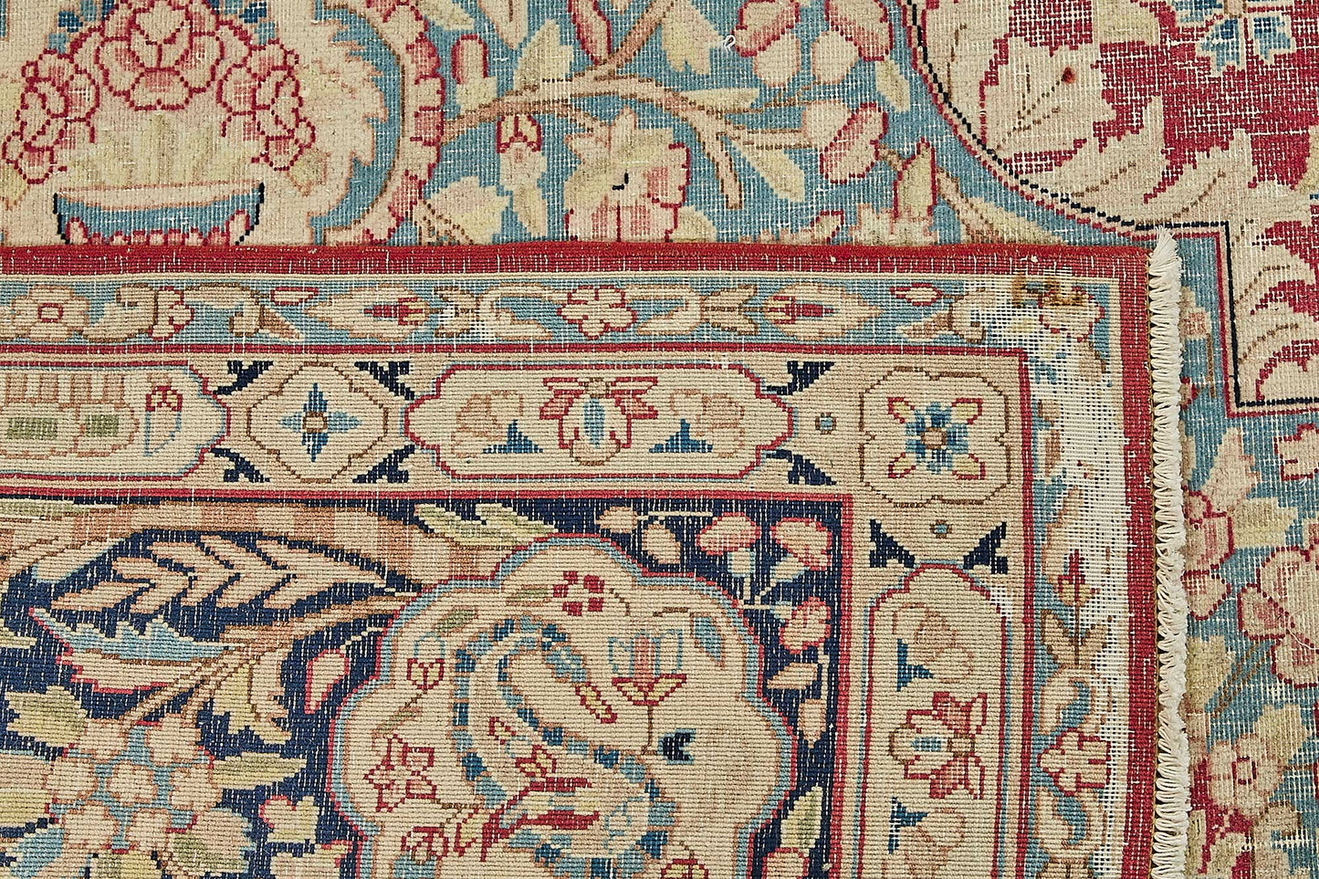 10x13 Beige Vintage Large Area Rug - 49712