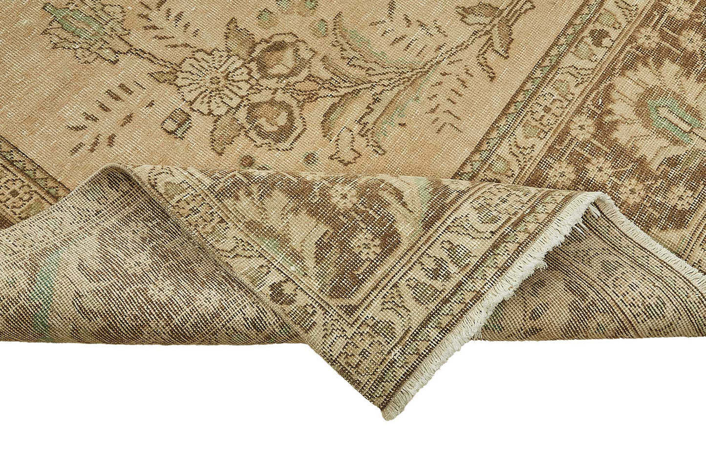 9x13 Beige Vintage Large Area Rug - 49713