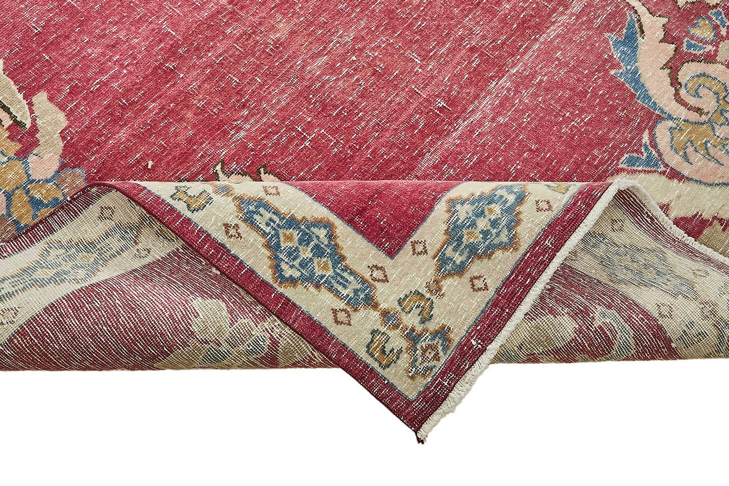 9x14 Beige Vintage Large Area Rug - 49716