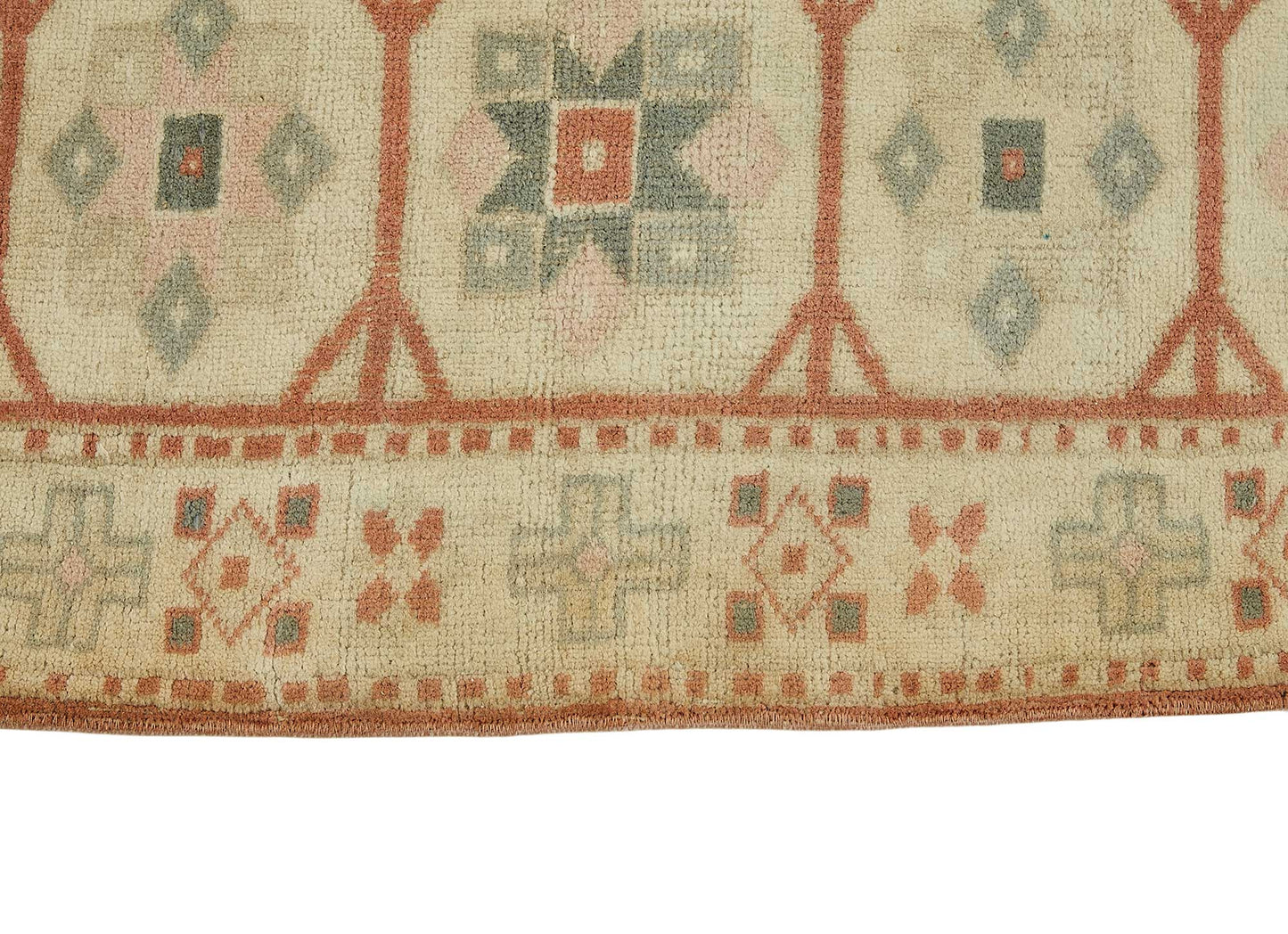 10x12 Beige Vintage Large Area Rug - 49718
