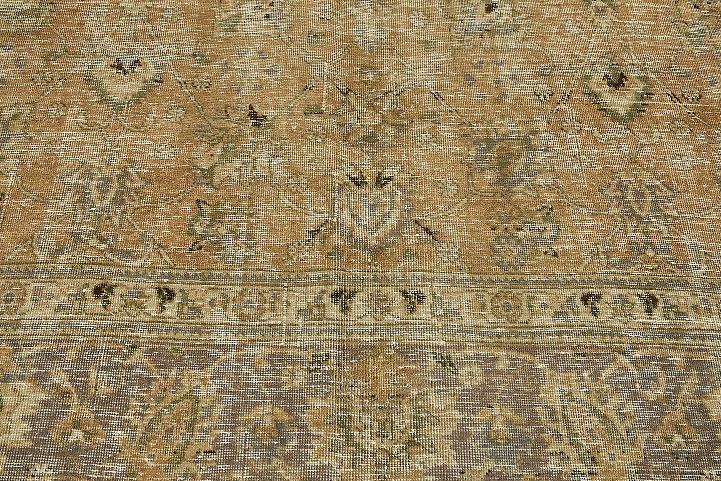 10x12 Beige Vintage Large Area Rug - 49736