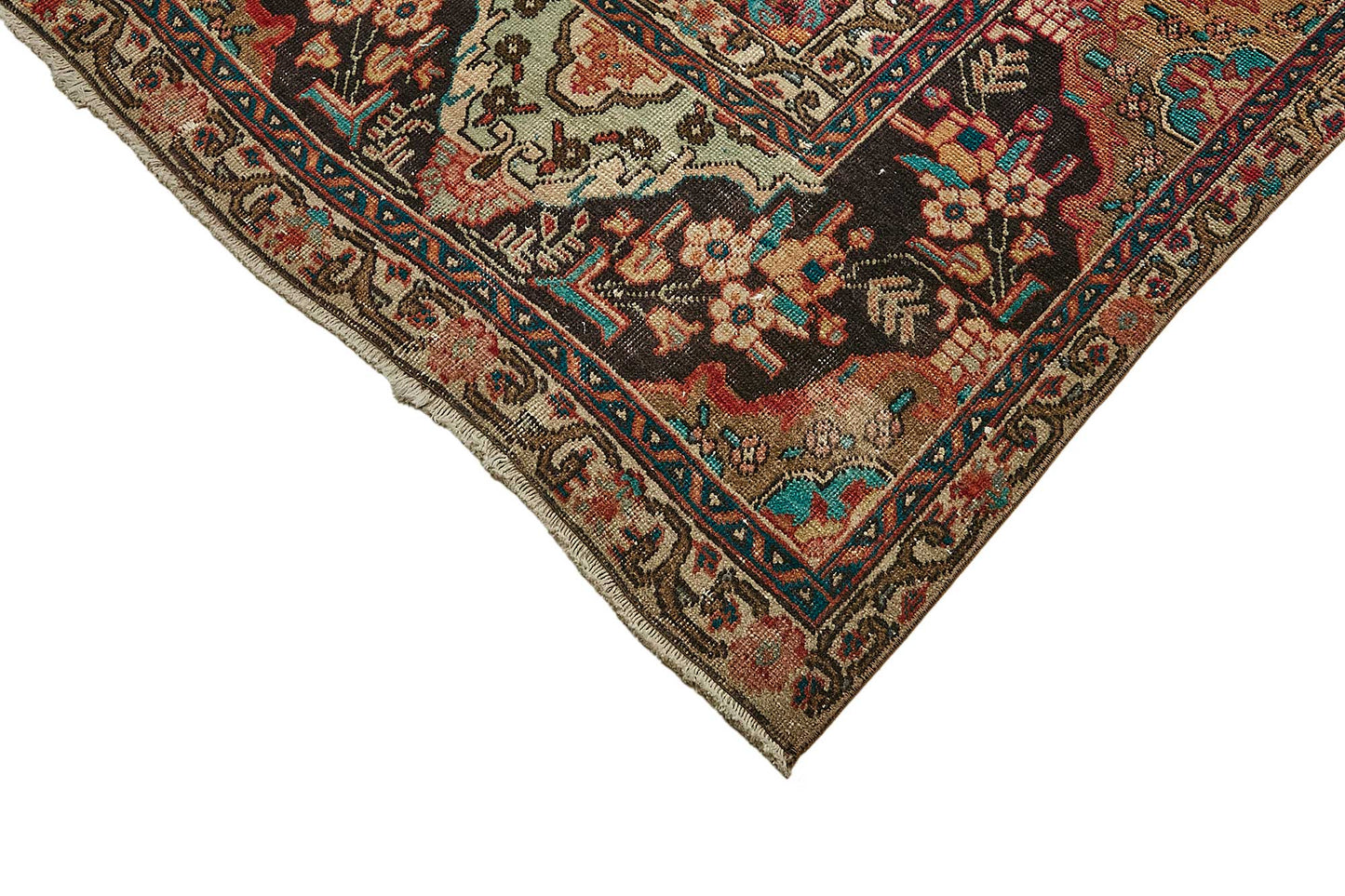 9x13 Beige Vintage Large Area Rug - 49739