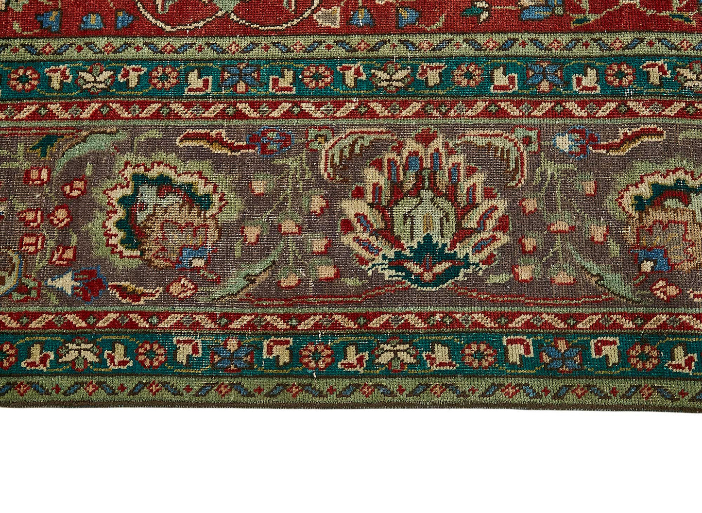 9x12 Beige Vintage Large Area Rug - 49740