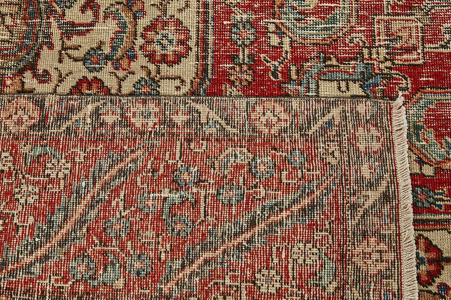 9x12 Red Vintage Large Area Rug - 49753