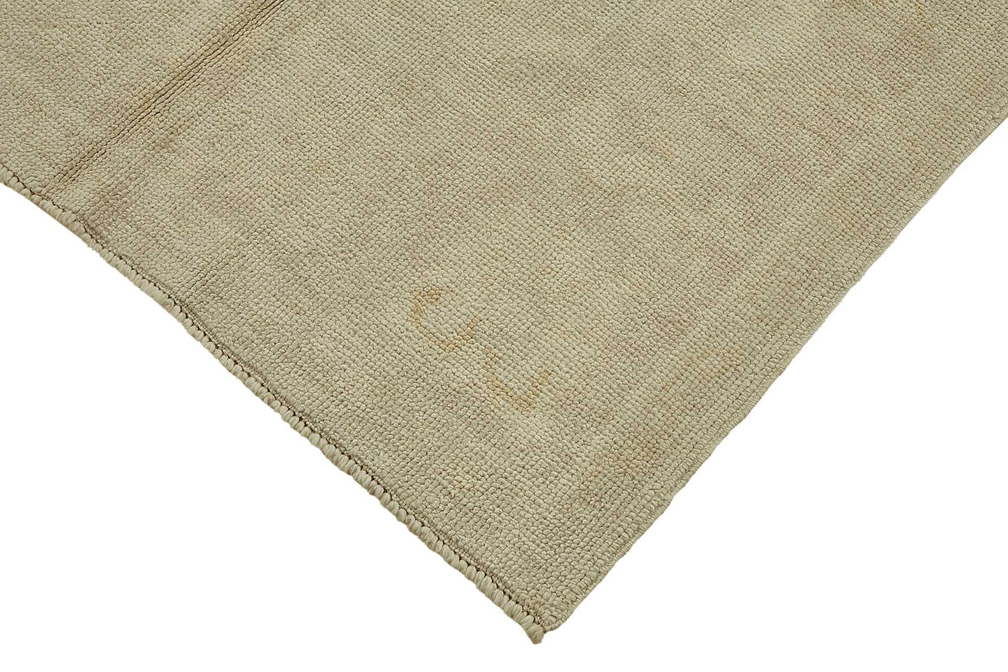 6x9 Beige Handmade Oriental Rug - 49777