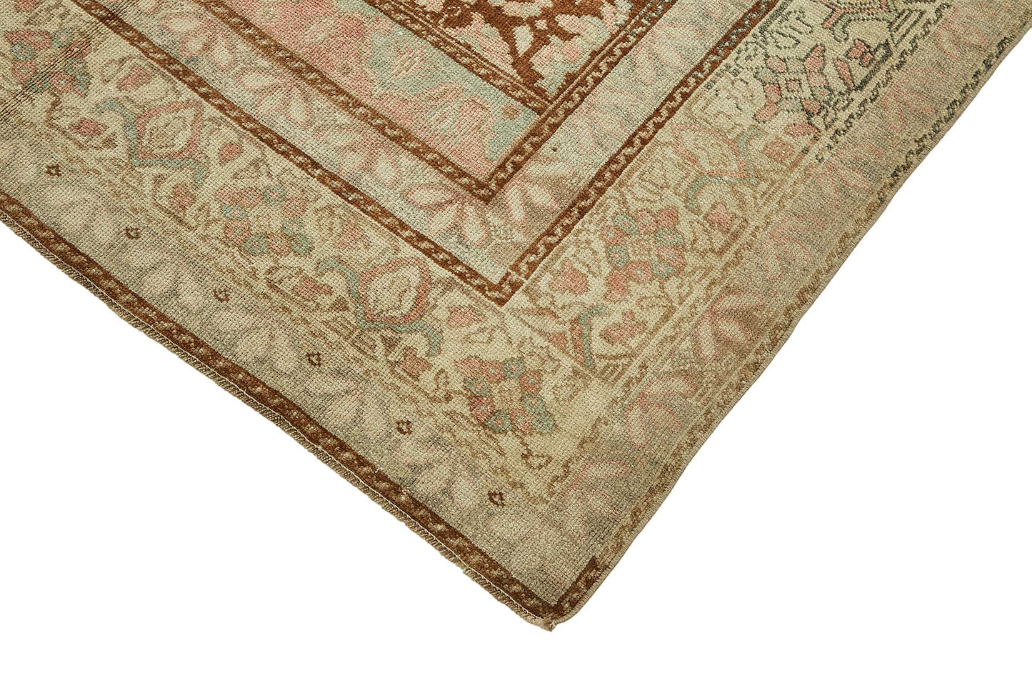 5x10 Beige Handmade Oriental Rug - 49779