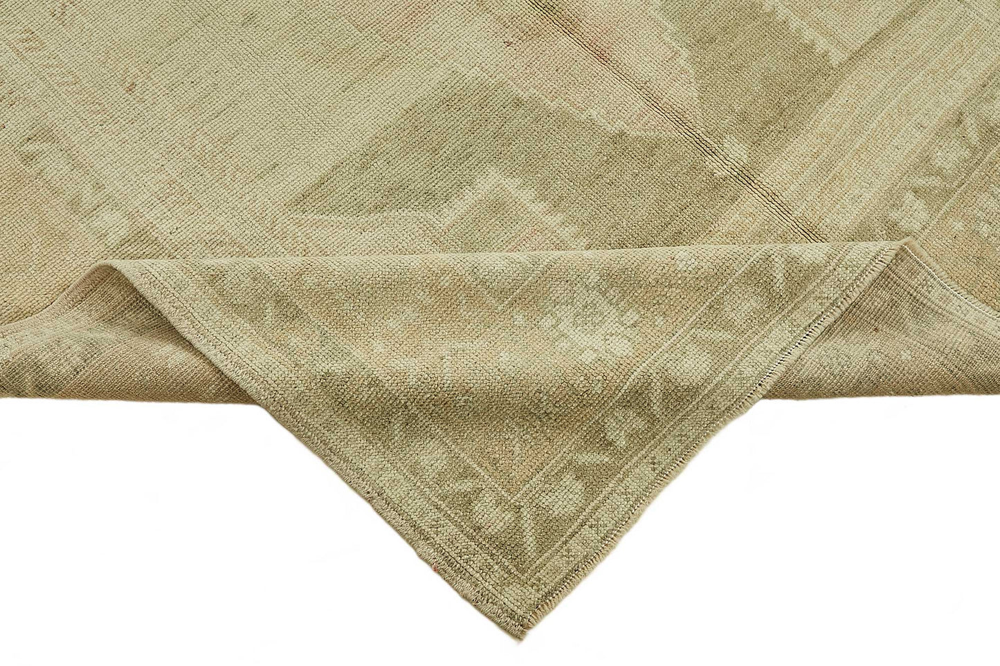 5x10 Beige Handmade Oriental Rug - 49794