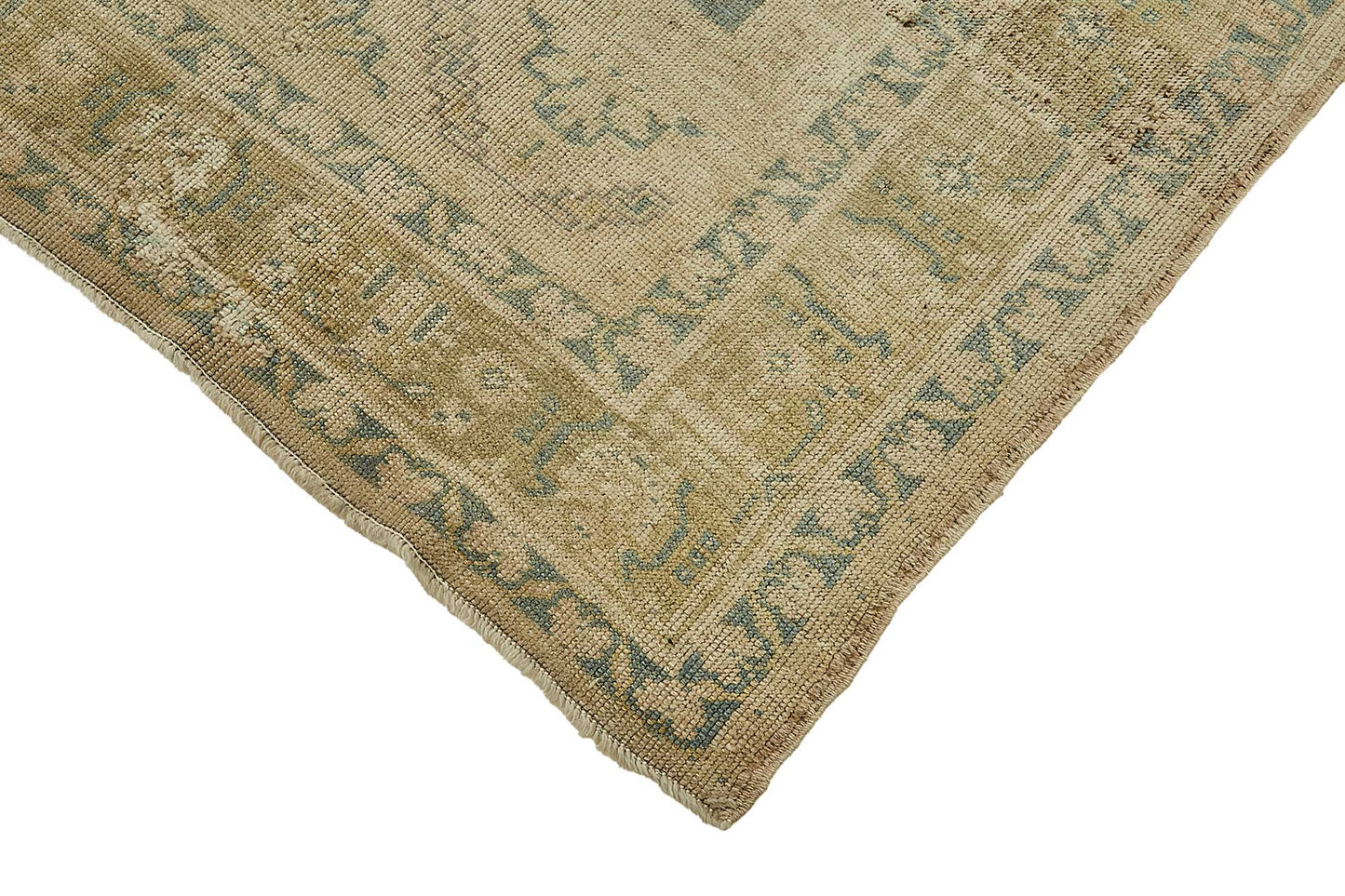 6x11 Beige Handmade Oriental Rug - 49797