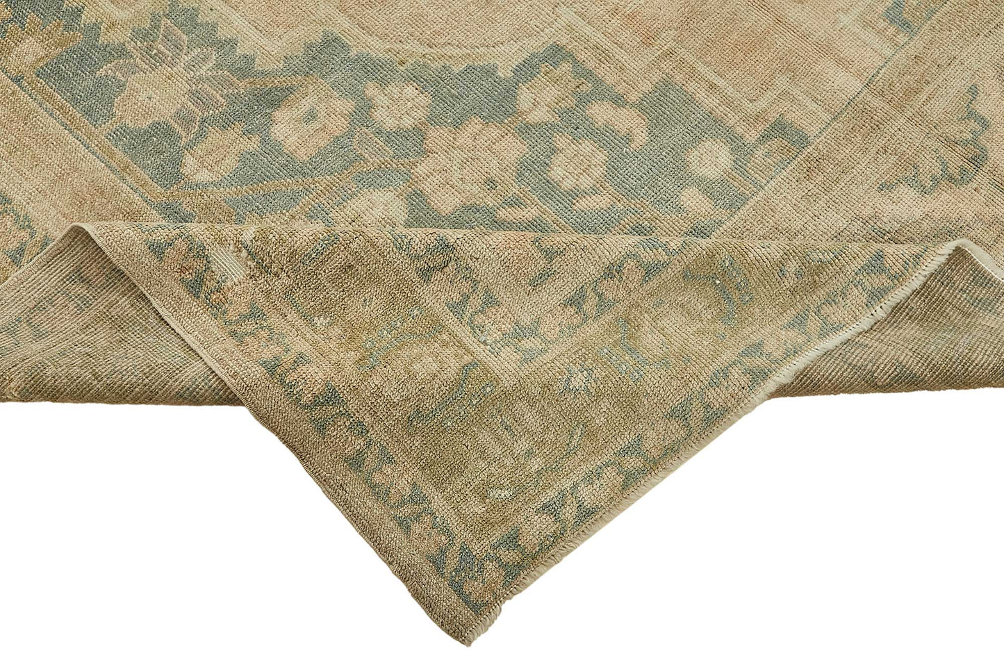 6x11 Beige Handmade Oriental Rug - 49797