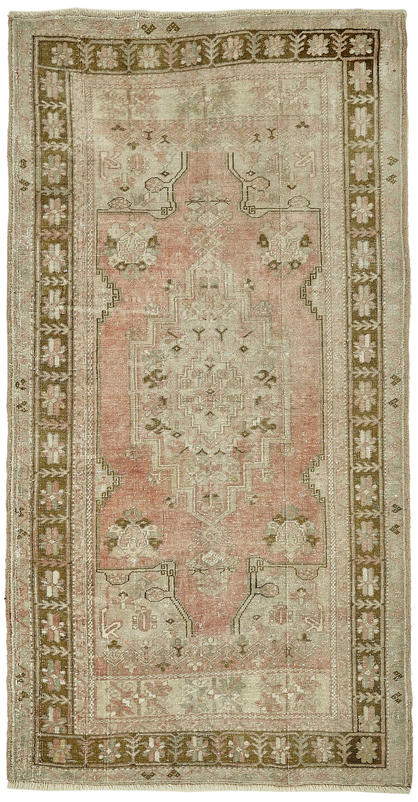 4x7 Beige Small Oriental Rug - 49798