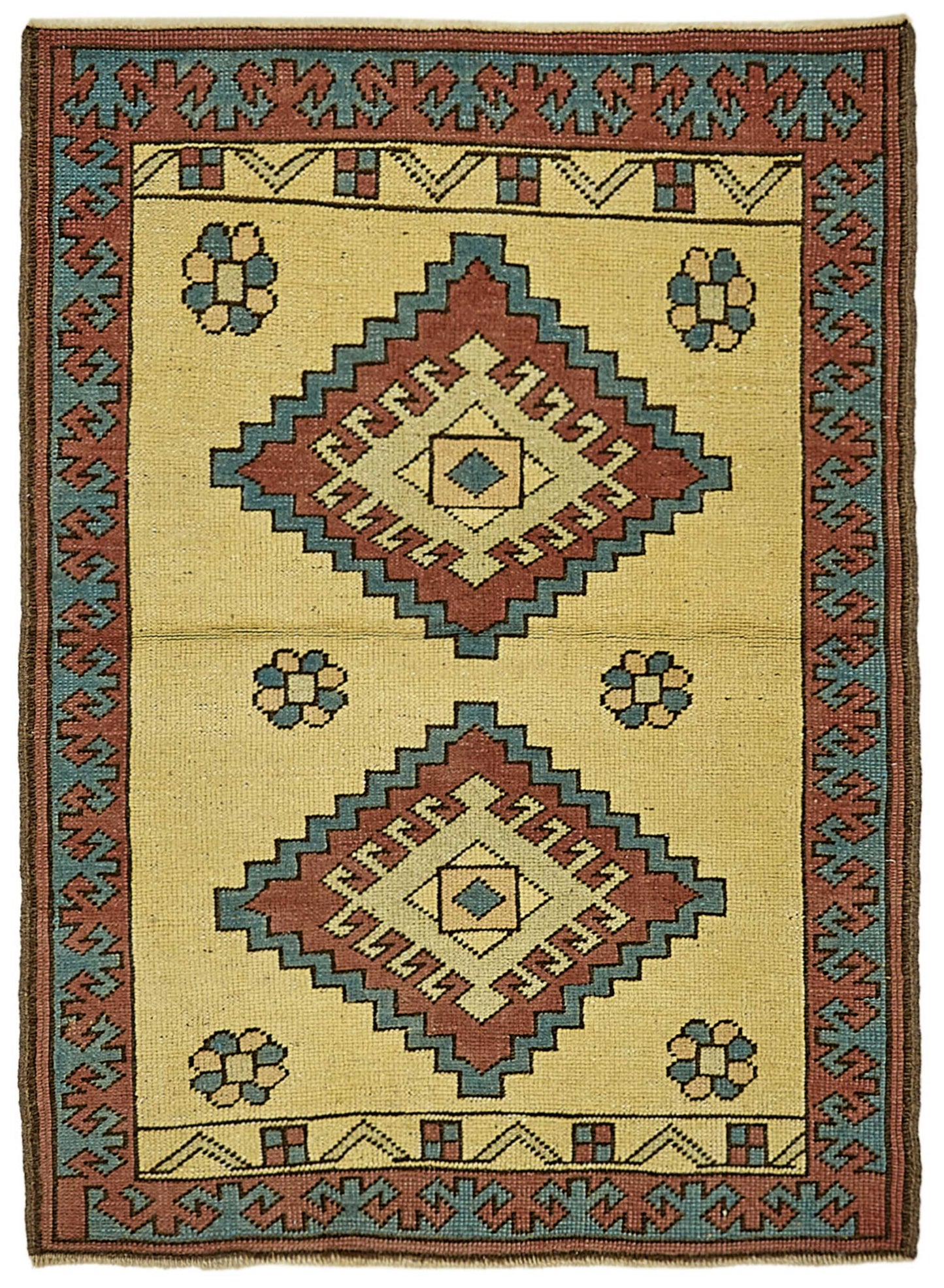 3x4 Beige Small Oriental Rug - 49799