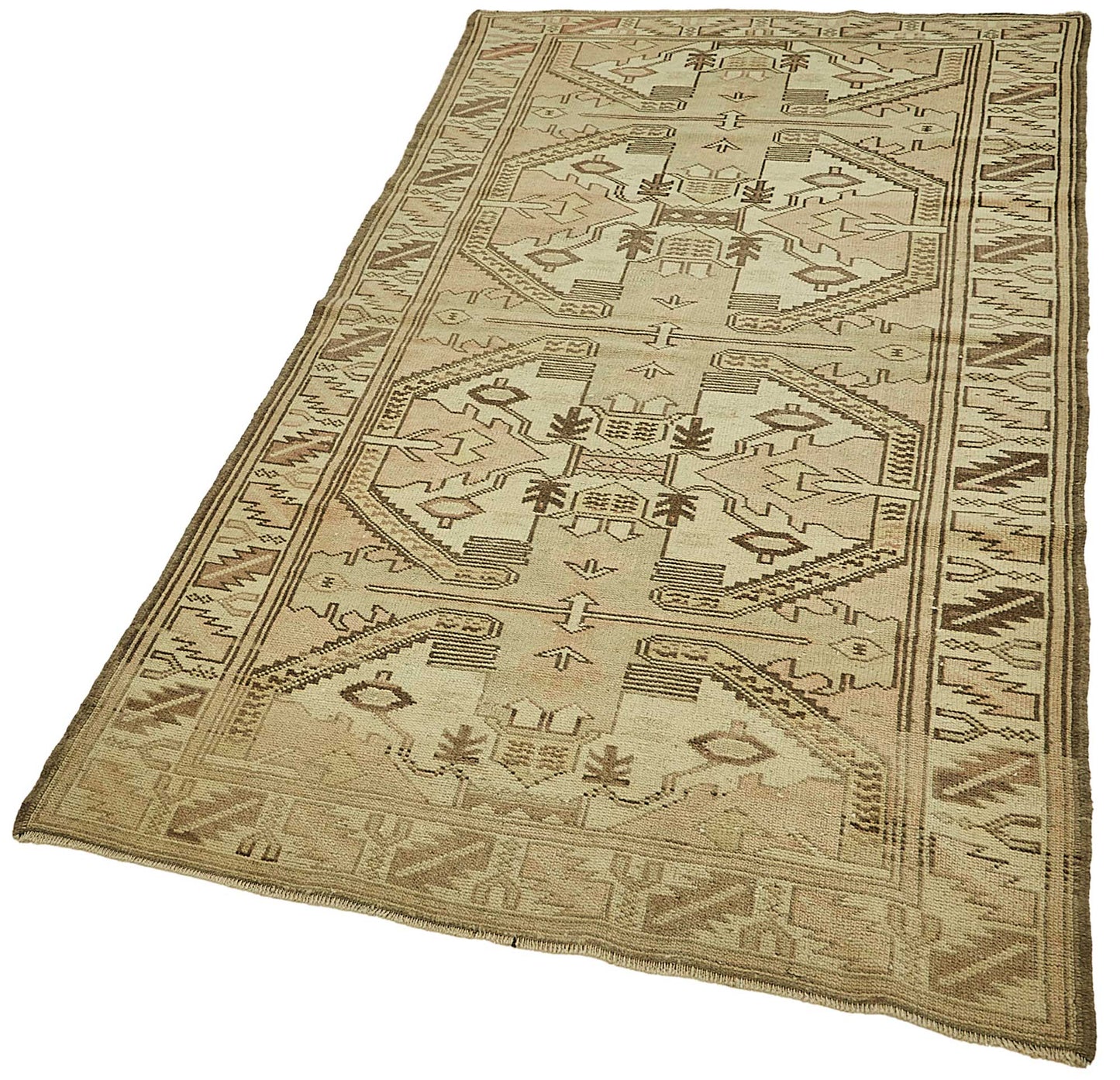 3x6 Beige Small Oriental Rug - 49805